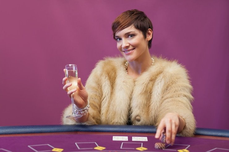 Jewels of Prosperity slot game interface showing reels, paytable, and betting controls